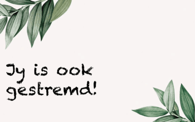 17 – Jy is ook gestremd!